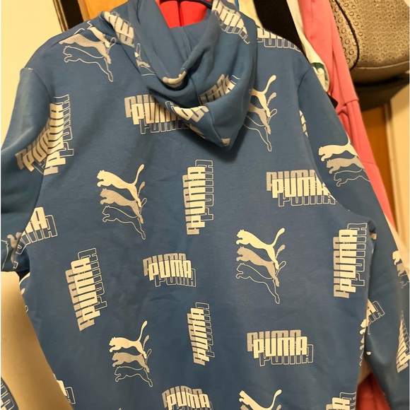 NWT Puma logo Cool Cat decal hoodie, Men’s XXL Brand New, Soft warm fleece. - Picture 5 of 13